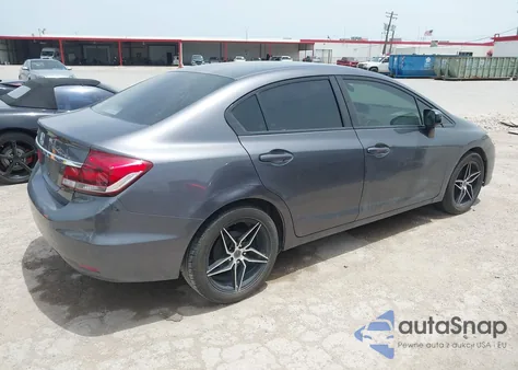 2014 Honda Civic Lx из США, поврежденный, VIN 19XFB2F56EE008492